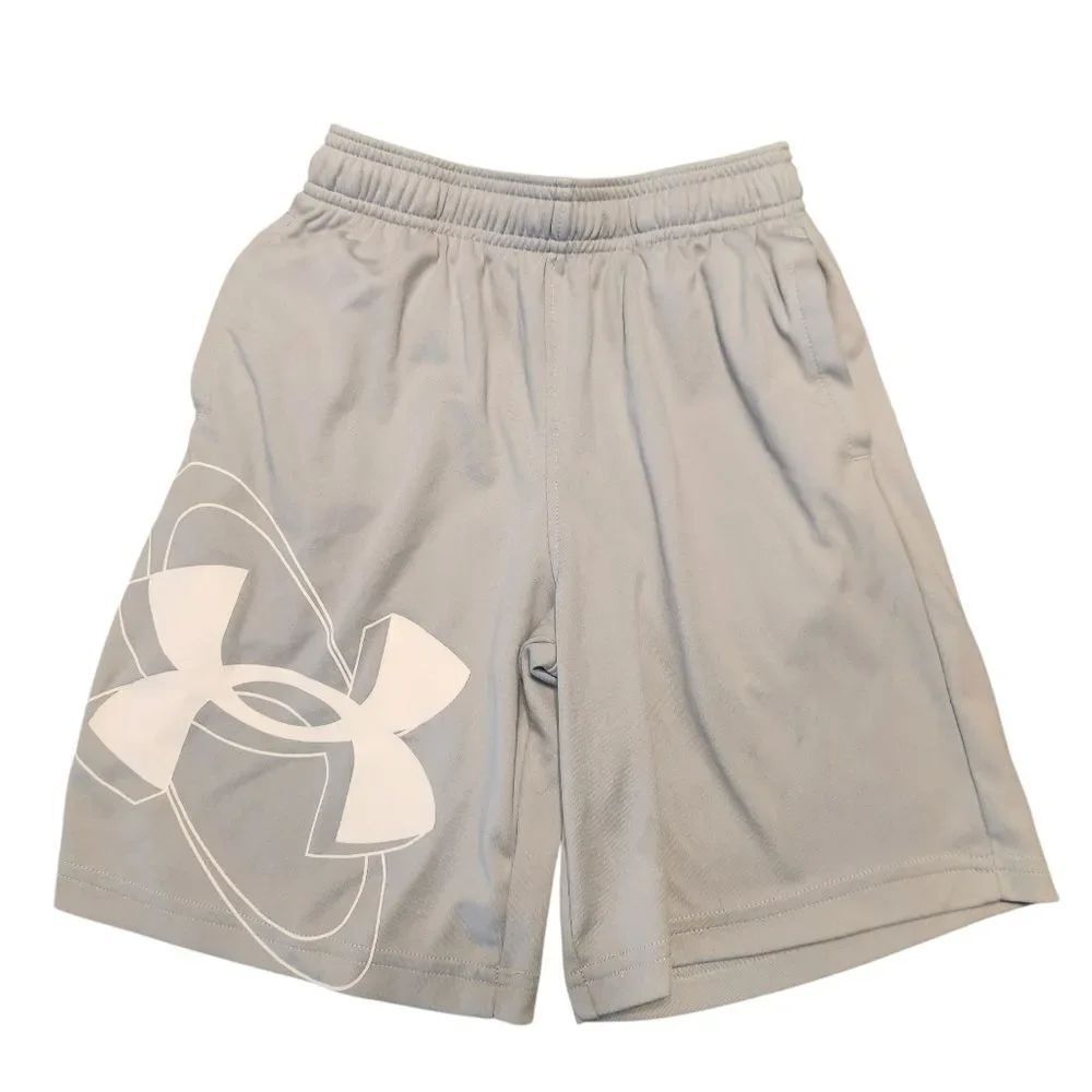 Kids Under Armour Grey Shorts Size Small Boys